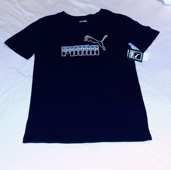 Puma Boys Youth 2pc Jogger Bottoms & Tee Set - Large - Picture 2 of 4